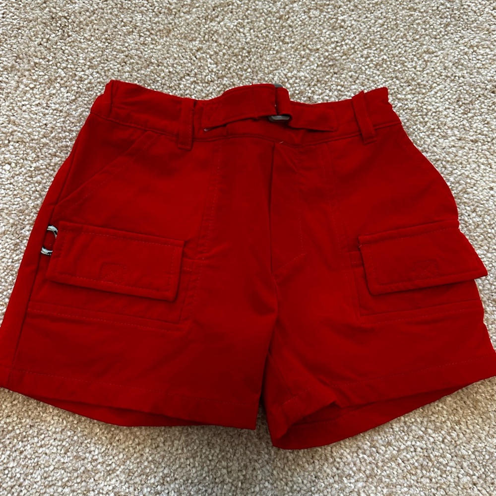 Red Prodoh Fishing Shorts